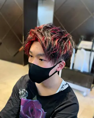 カラー メンズ メンズ専門　井藤 雅也のヘアスタイル