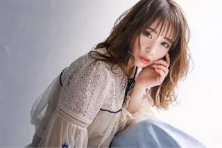ミディアム カラー hair salon mementoのヘアスタイル