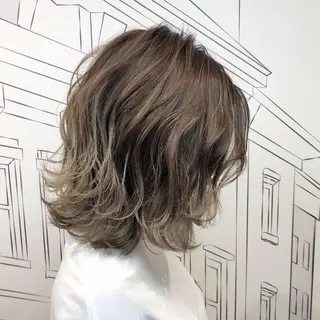 ショート カラー レイヤー,ボブ / 彩未のヘアスタイル