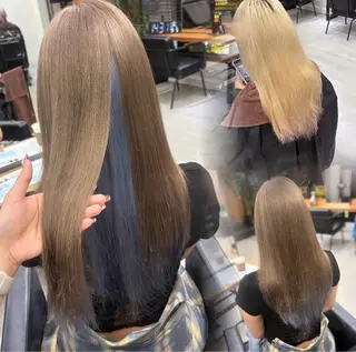 ロング SAKI🫧NEXT 池袋/韓国風カラー✨のヘアスタイル