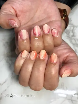 ネイル Hair salon Irie所属・與儀 知佳のネイルデザイン