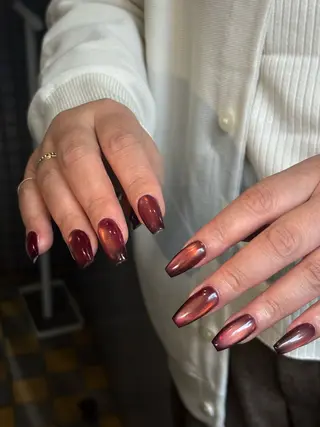 ネイル アフローディアネイルネオ葛西店所属・植村 ちはるのネイルデザイン