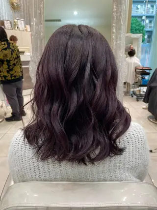 カラー 中島 彩水のヘアスタイル
