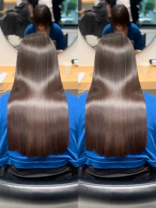 ロング 福岡【髪質改善】 艶カラー/ MIHOのヘアスタイル