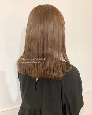 ミディアム カラー Parve  Mix /板野妃莉のヘアスタイル