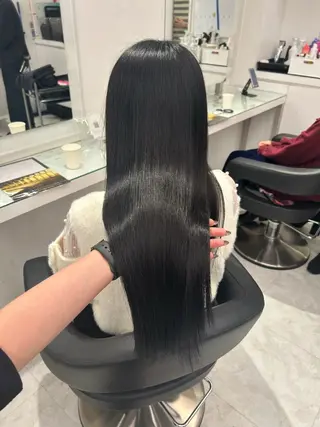 セミロング 🤍大人っぽ韓国暗髪 🤍Asuka🤍のヘアスタイル