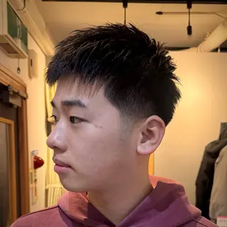 ショート メンズ GLADMAN'S CUT CLUB 立川所属・立川メンズカット/ メンズパーマ💈三上のヘアスタイル