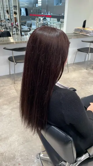 ロング カラー 高橋 晴のヘアスタイル