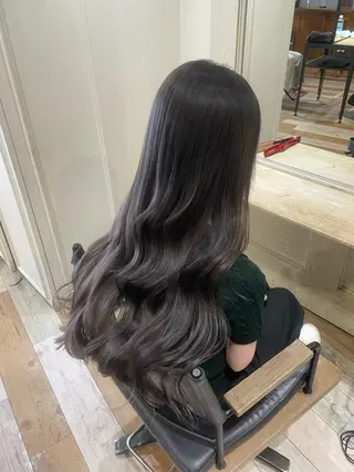 ロング カラー 艶レイヤー/ウルフ屋 さん🐺Mari🪽のヘアスタイル