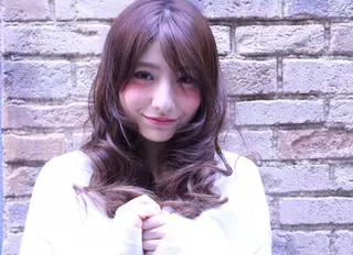 ロング カラー ポ コのヘアスタイル