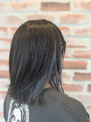 ミディアム カラー YUSICA所沢✨ 飛田(ひだ)🐸のヘアスタイル