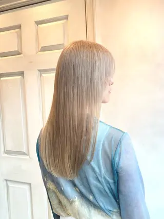 ロング 千 田のヘアスタイル