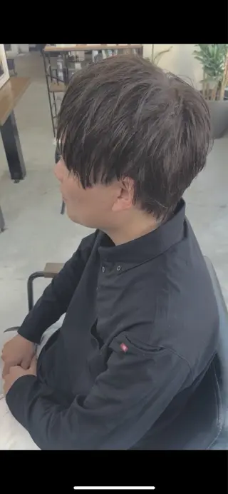 カラー メンズ メンズパーマ&透明感 カラー特化谷村のヘアスタイル