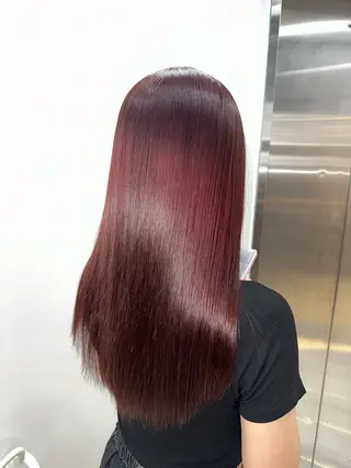 ロング カラー 【Lapis 渋谷本店】りかのヘアスタイル