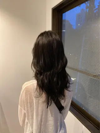 ロング なかむら ゆきのヘアスタイル