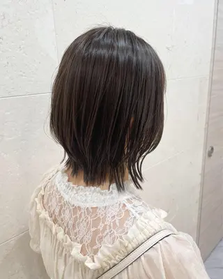 ミディアム カラー 斉藤 貴也のヘアスタイル