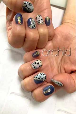 ネイル orchid ♡オーキッドのネイルデザイン