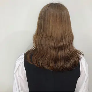 セミロング カラー HARUKA韓国ヘア /Luana梅田のヘアスタイル