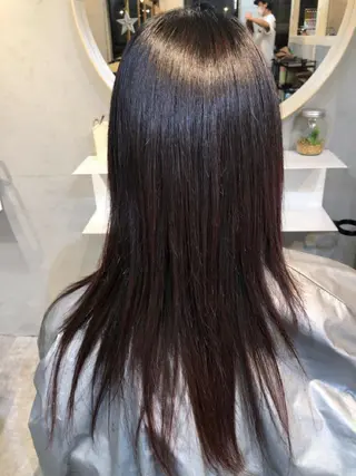 ロング MENAトリートメント専門店bySafaria所属・ISHIMORI  のヘアスタイル