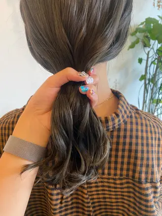 セミロング botan🦖*･ amiのヘアスタイル