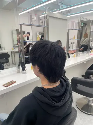 メンズ 大人上品🤍透明感 ベージュ🤍REOのヘアスタイル