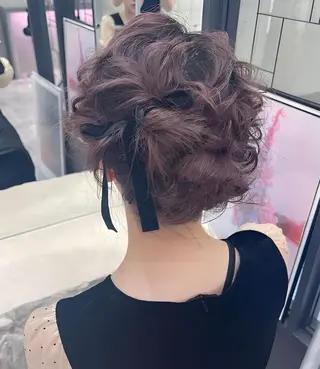 ミディアム ヘアアレンジ the path sora♡のヘアスタイル
