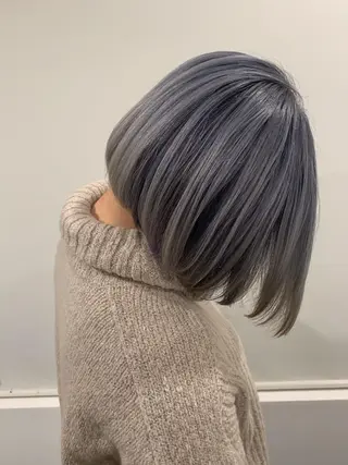 ミディアム カラー Selenehair 三条本店のヘアスタイル