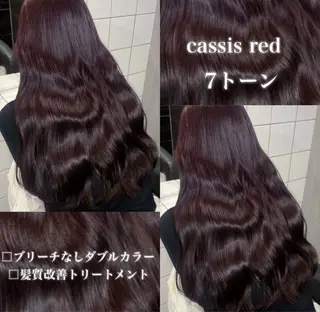 カラー 🤍透明感ブラウン himi🤍のヘアスタイル