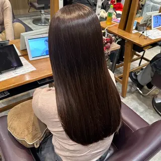 ロング カラー ハイトーン/ダブル カラー/あやかのヘアスタイル