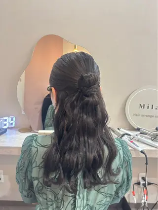 ヘアアレンジ Mila hinaのヘアスタイル