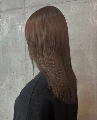 カラー Sog所属・manami/艶髪 /くすみカラーのヘアスタイル