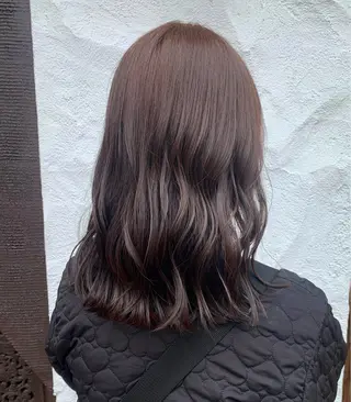 セミロング 大同 洋樹のヘアスタイル