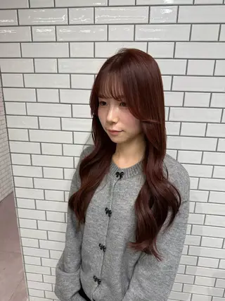 ロング カラー Zina【梅田】 /田中 沙弥のヘアスタイル