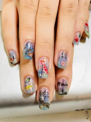 ネイル 自宅ネイルサロン ♦️nuance♦️のネイルデザイン