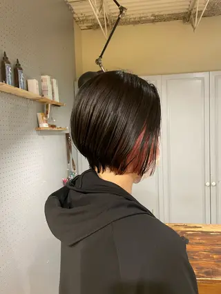 ショート 🤩噂のMr.髪ポジ ティブ®️yu🤩のヘアスタイル
