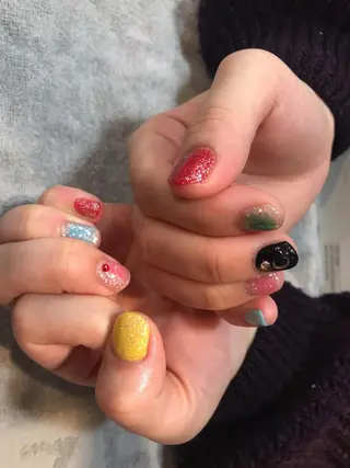 ネイル AOI✩⡱ y2kネイルのネイルデザイン