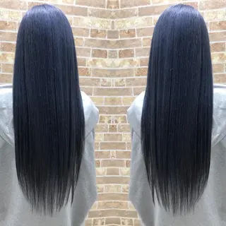 ロング カラー EARTH 越谷店のヘアスタイル