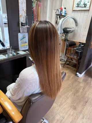 ロング パーマ hair mission rodeo所属・縮毛矯正/髪質改善 》YUMEKIのヘアスタイル