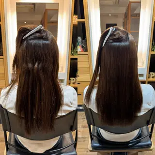 セミロング afloatkobe所属・美髪/髪質改善 川口凌弥のヘアスタイル