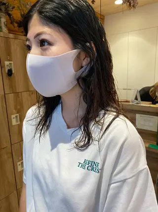 ミディアム パーマ パーマ指名No1 /namiのヘアスタイル