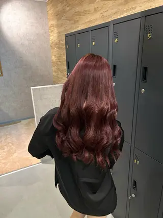 ロング カラー suri-ru hair【スリールヘアー】所属・FURUSAWA AOIのヘアスタイル