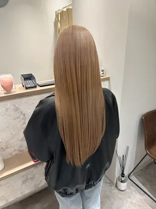 ロング カラー やました りの☁のヘアスタイル