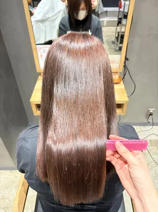 ロング カラー Inity心斎橋/ クルミのヘアスタイル