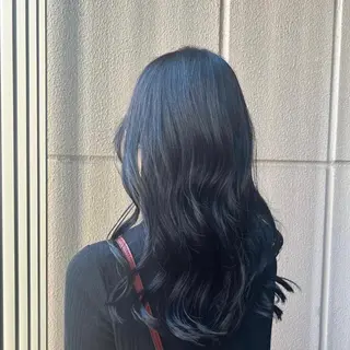 ロング カラー ヘアアレンジ 🐰似合わせ☁️ Yuuri🐰のヘアスタイル