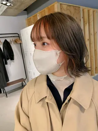 ミディアム カラー tension 【テンション】のヘアスタイル