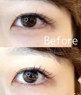 マツエク・マツパ Eyelash Salon Blanc ~まつげエクステと眉の専門美容室~ 和歌山ミオ店所属・栖井 杏のマツエク・マツパデザイン