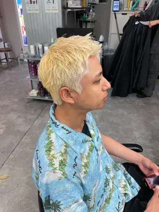 カラー メンズ 町田エリアＮｏ．１/ パーマ特化/太田京希のヘアスタイル