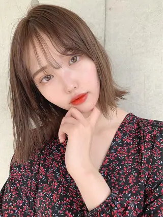 ミディアム カラー M.O.D渋谷所属・🫧渋谷美容師 たくみ🫧のヘアスタイル