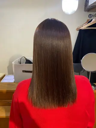 セミロング 齋藤 リクのヘアスタイル