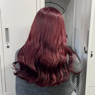 ロング カラー REINA ISHIDOのヘアスタイル